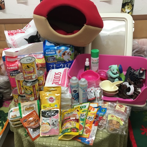 いつも支援物資をありがとうございます😃